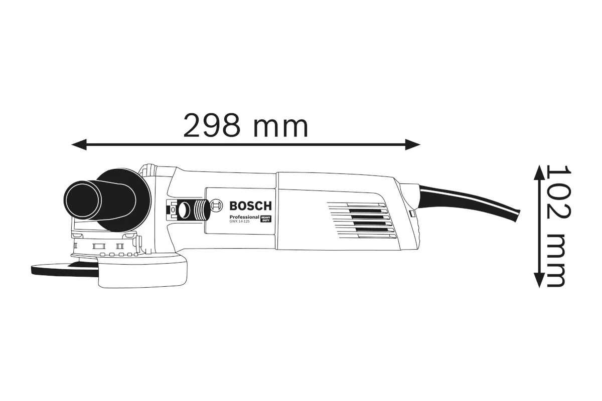 Meuleuse angulaire GWX 14-125 XLock Bosch